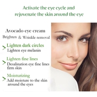 60 sztuk Avocado maska kolagenowa naturalny żel nawilżający płatki pod oczy usuń ciemne koła Anti Age Bag Eye Wrinkle pielęgnacja skóry 3